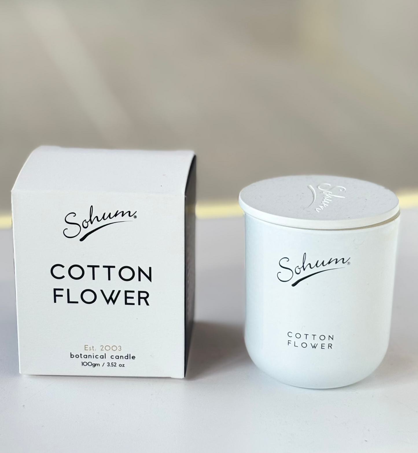 Cotton Flower SOHUM Candlette
