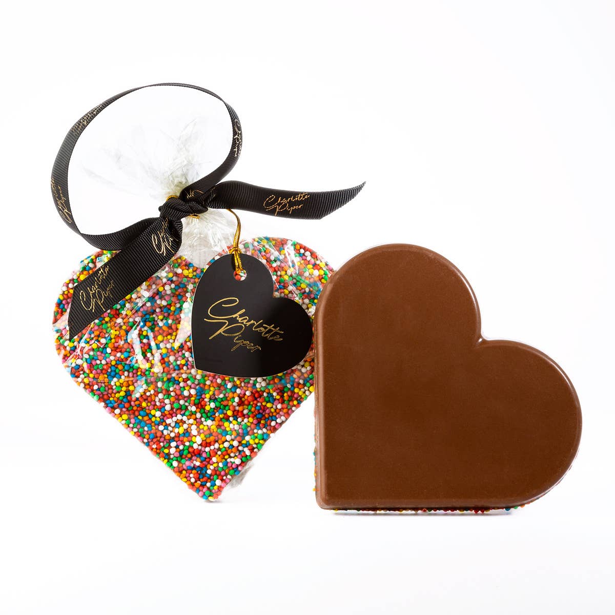 Chocolate Sprinkle Heart Milk 100g